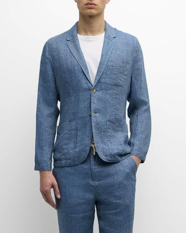 Men's Sorrento Linen Jacket Product Image