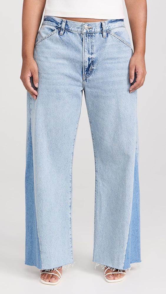 FRAME Le Baggy Palazzo Outseam Insert Jeans | Shopbop Product Image