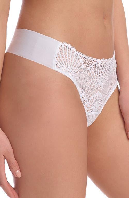 Commando Butter & Lace Thong Product Image