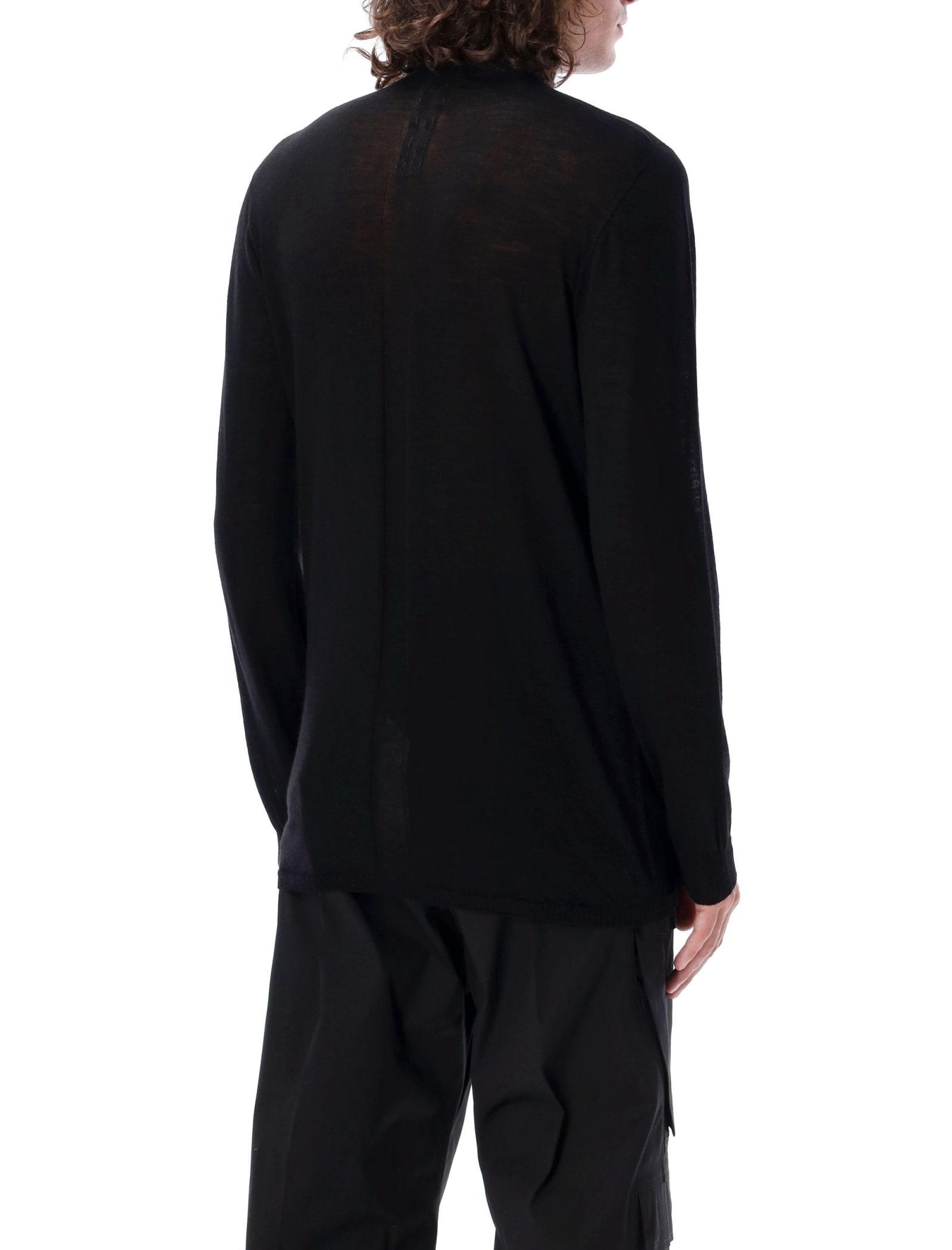 RICK OWENS Level Turtle Sweater In Black Product Image