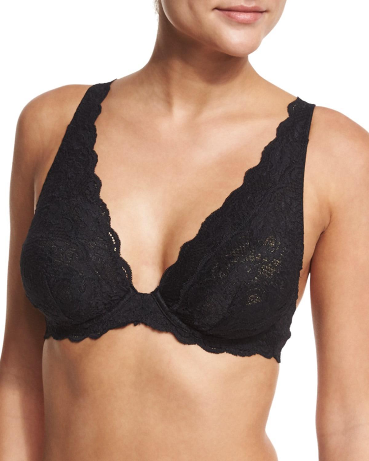 Womens Candie Underwire Bra - Black - Size 34DD Product Image