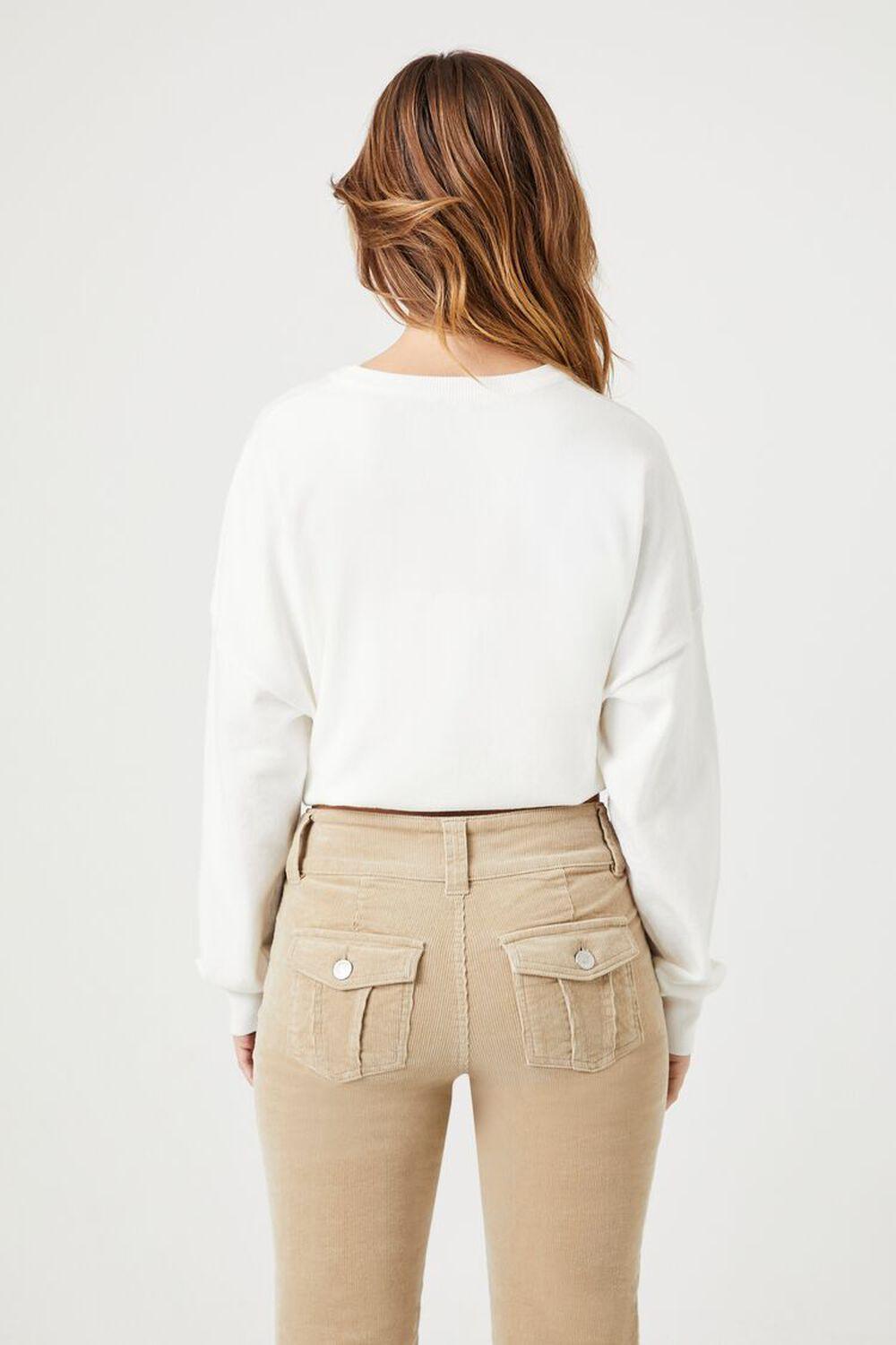 Cropped Tie-Front Sweater | Forever 21 Product Image