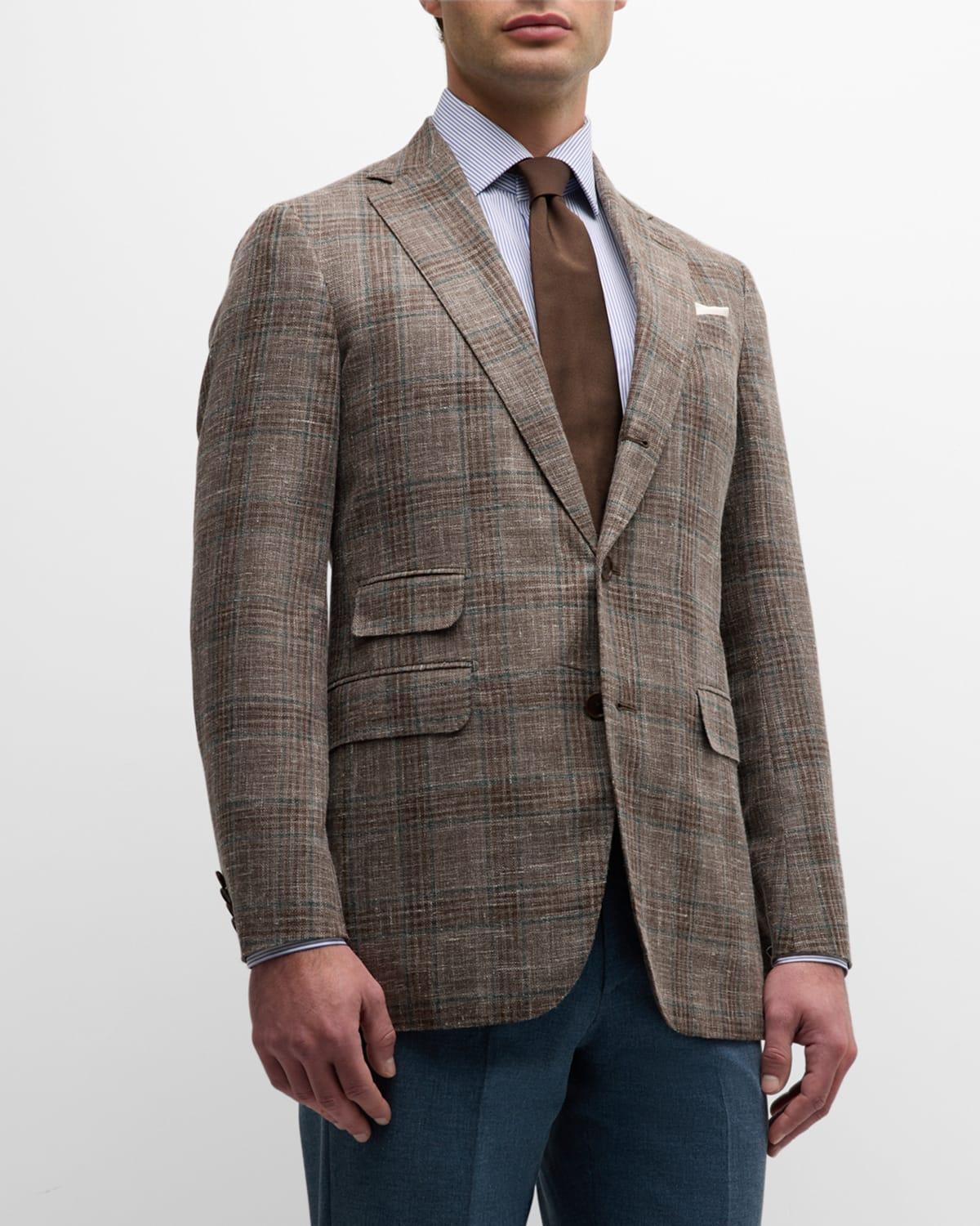 Mens Kincaid No. 2 Plaid Hopsack Sport Coat Product Image