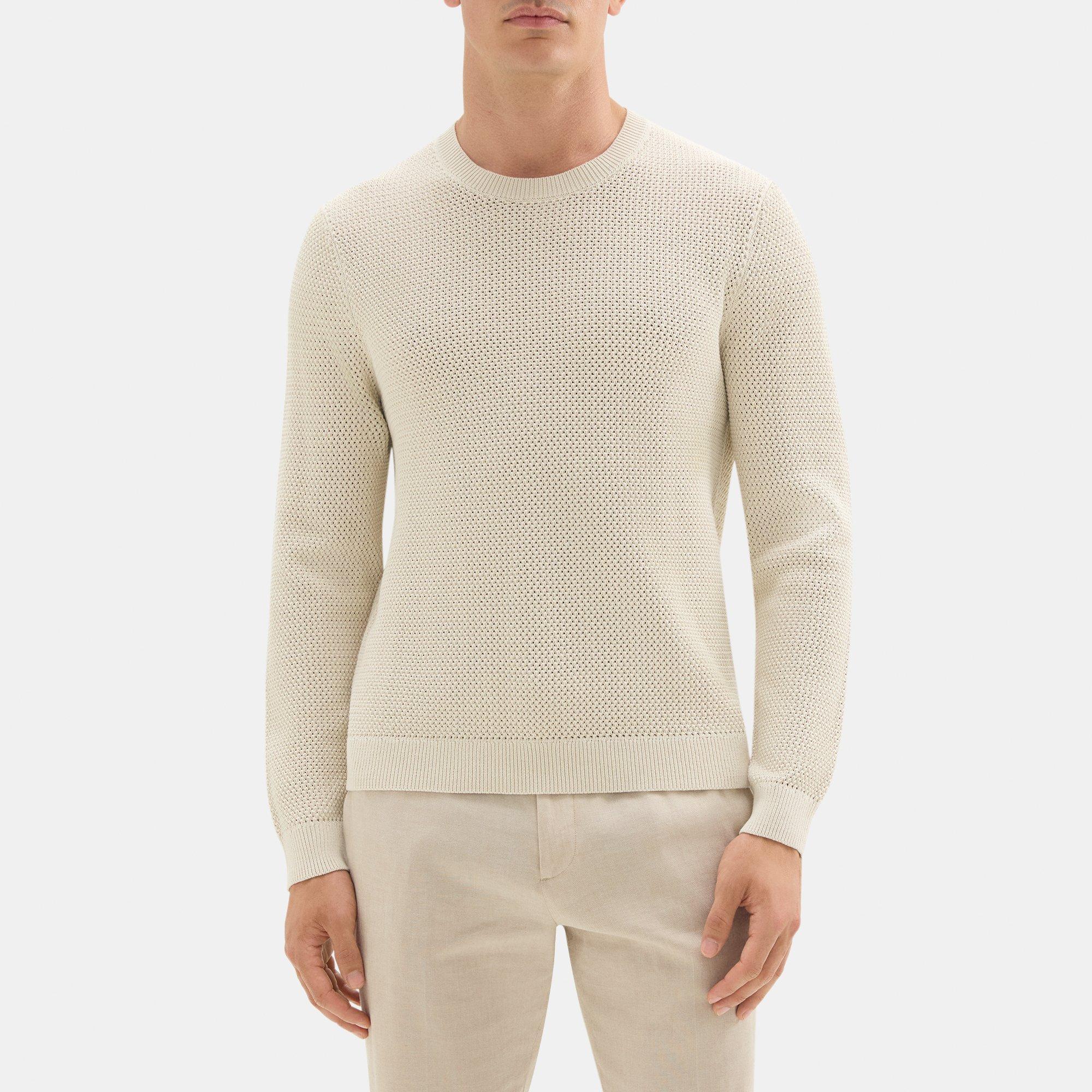 Organic Cotton Crewneck Sweater | Theory Outlet Product Image