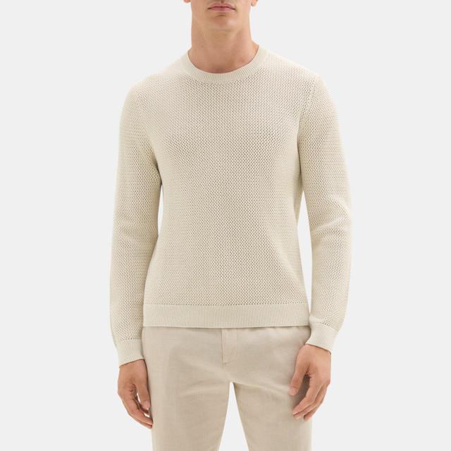 Organic Cotton Crewneck Sweater | Theory Outlet Product Image