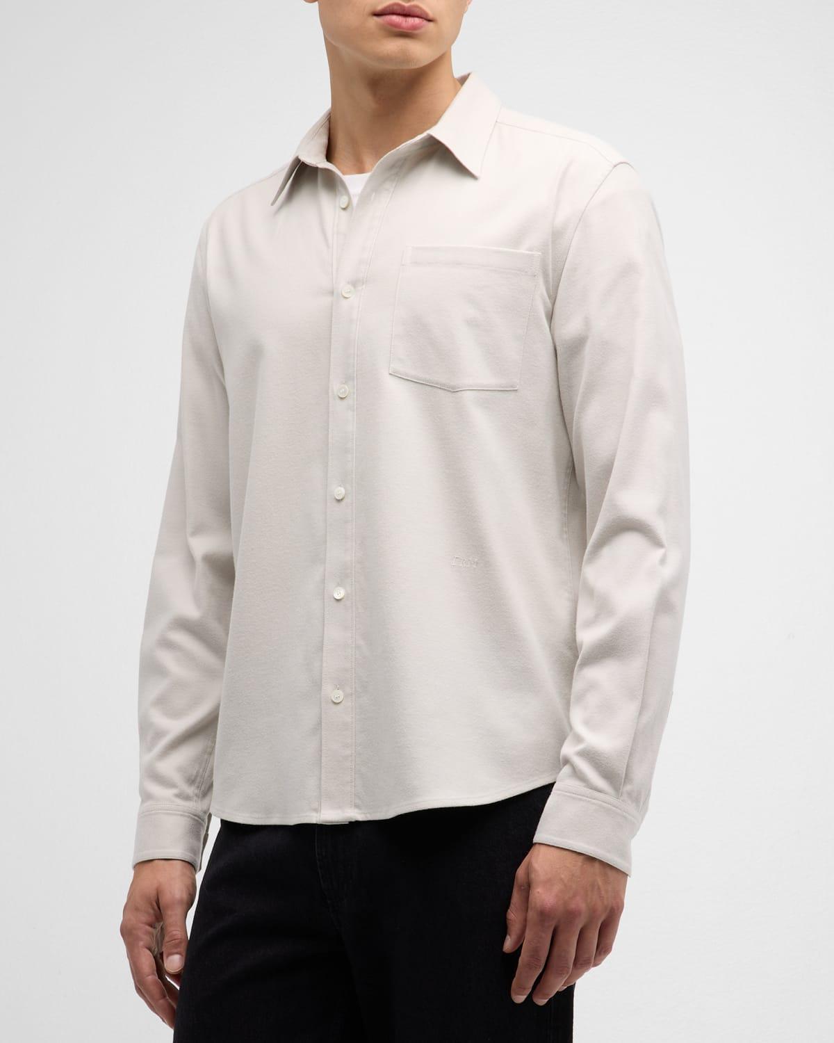 Mens Brushed Cotton Shirt Product Image