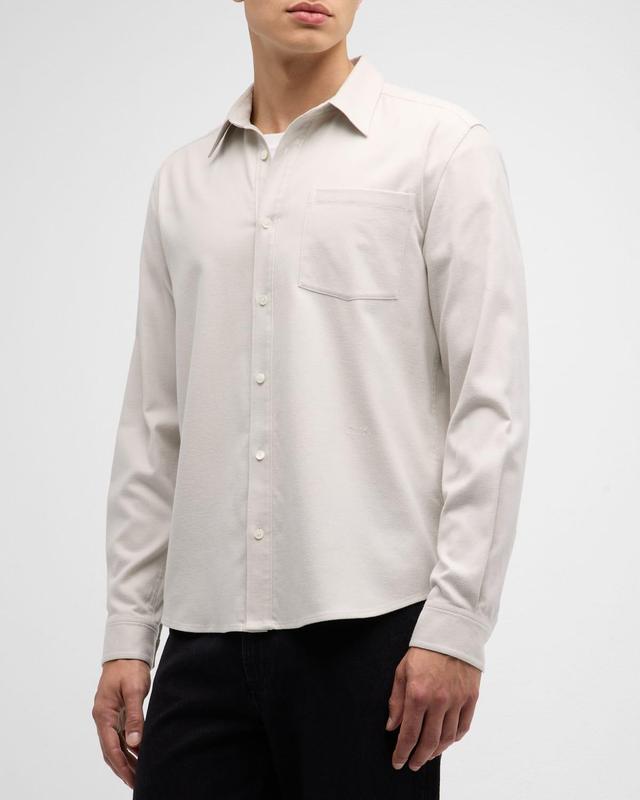 Mens Brushed Cotton Shirt Product Image