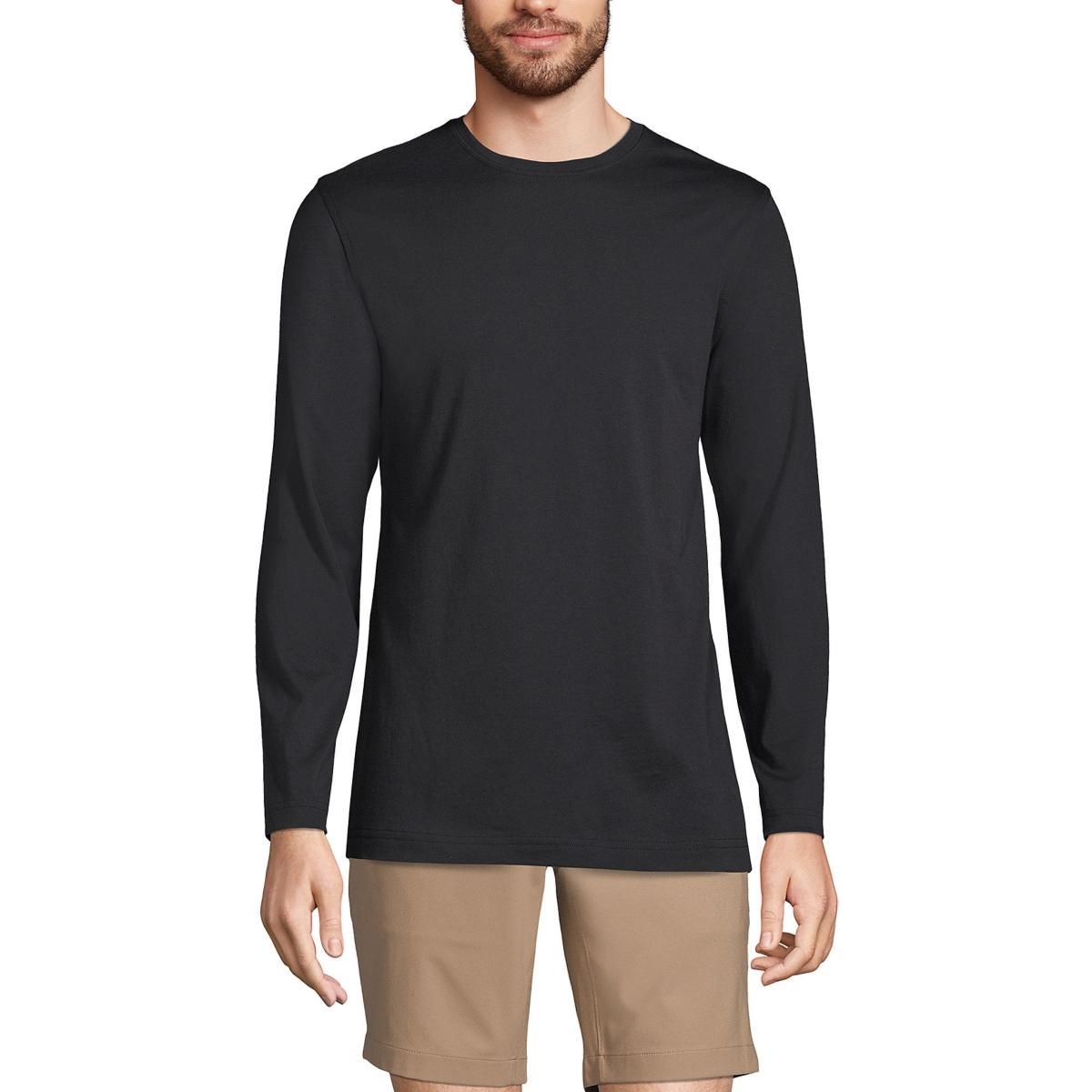 Mens Lands End Classic-Fit Supima Tee Product Image