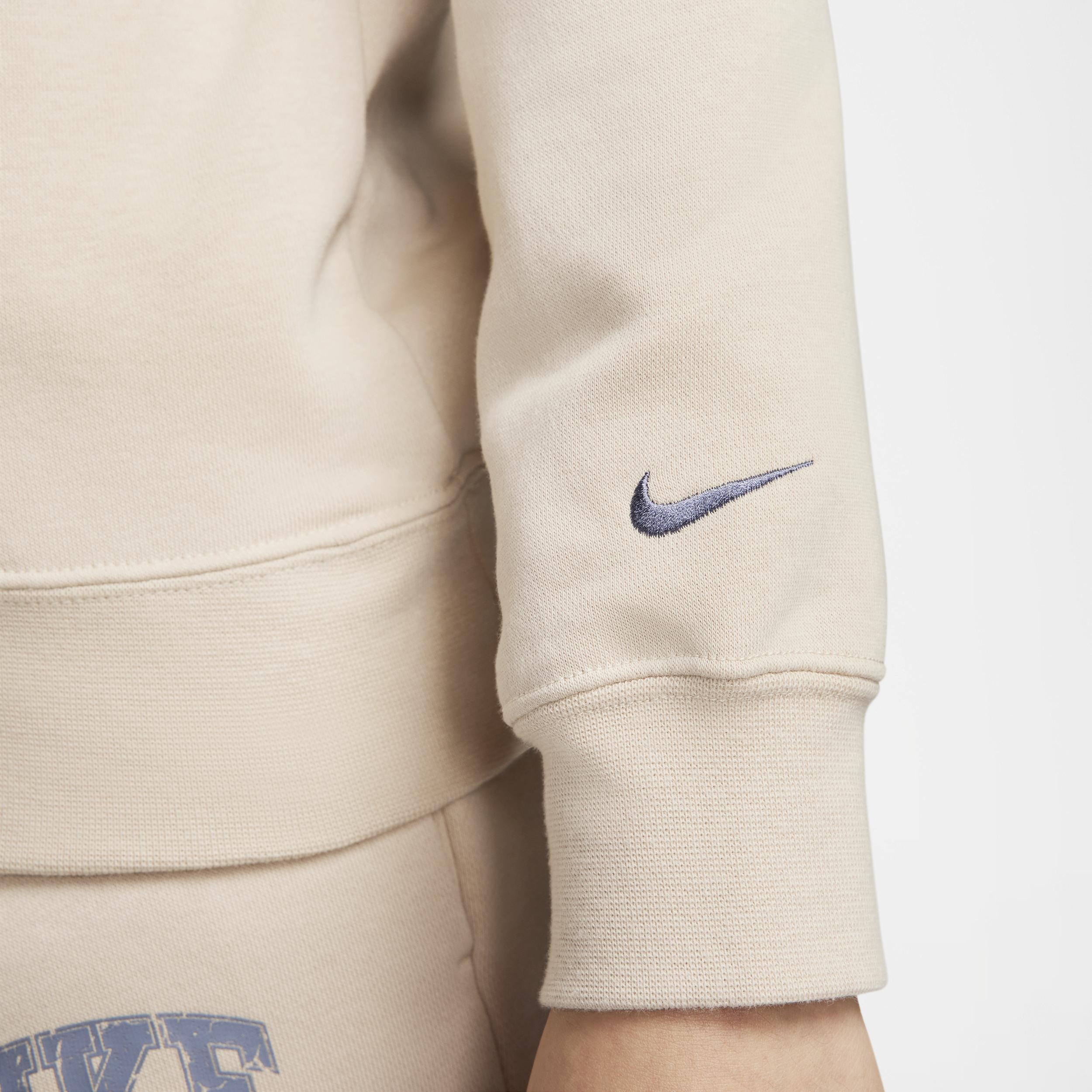 Women's Nike Sportswear Club Fleece Crew-Neck Sweatshirt Product Image