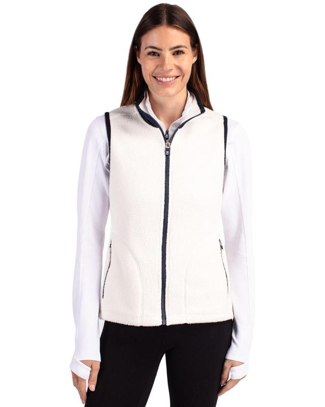 CutterBuck Womens Cutter & Buck Cascade Eco Sherpa Fleece Vest Product Image