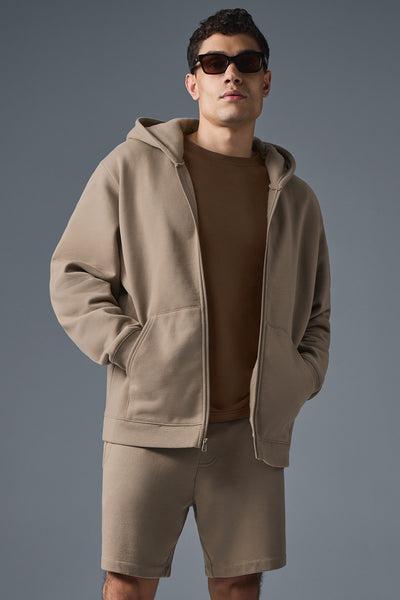 Renown Full Zip Hoodie - Gravel Product Image