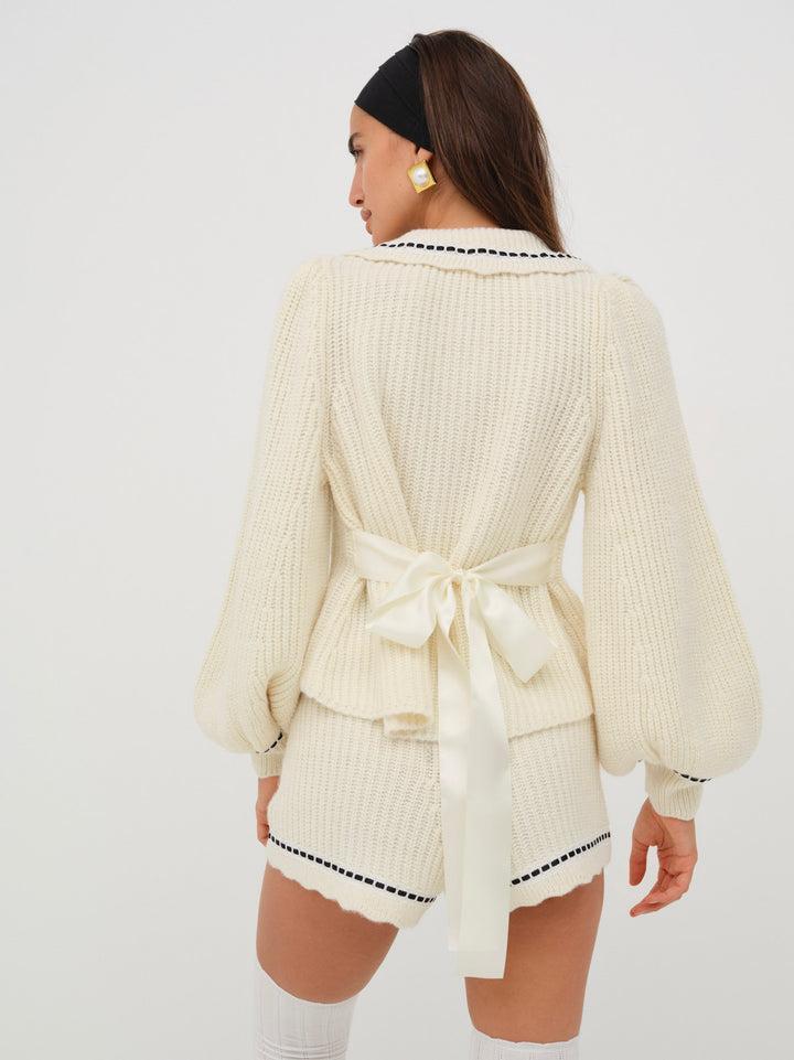 Jeannette Sweater — Ivory Product Image