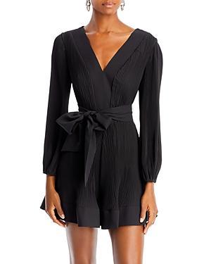 Milly Liv Long Sleeve Minidress Product Image