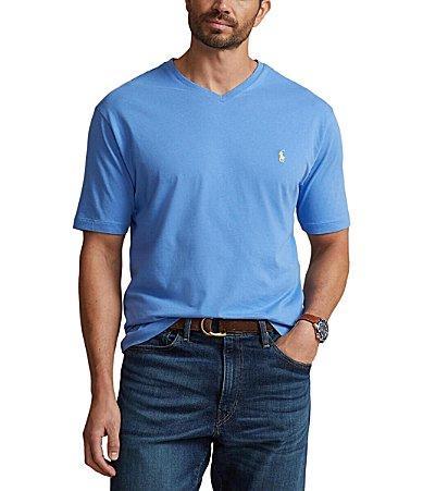 Polo Ralph Lauren Big  Tall Classic Fit Short Sleeve V-Neck T Product Image