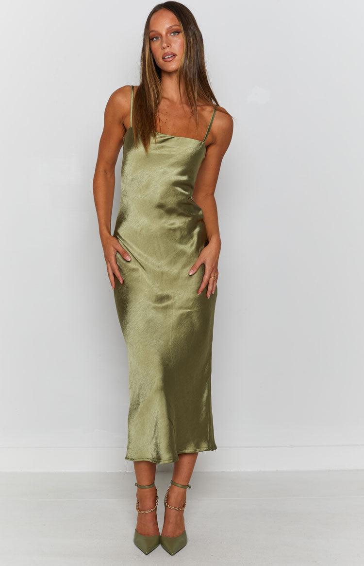 Amaryllis Dress Khaki Product Image