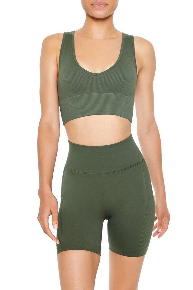 Seamless Longline Sports Bra | Forever 21 Product Image