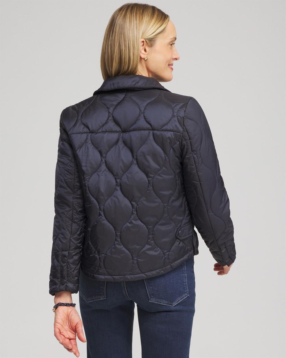 Cropped Quilted Jacket Product Image