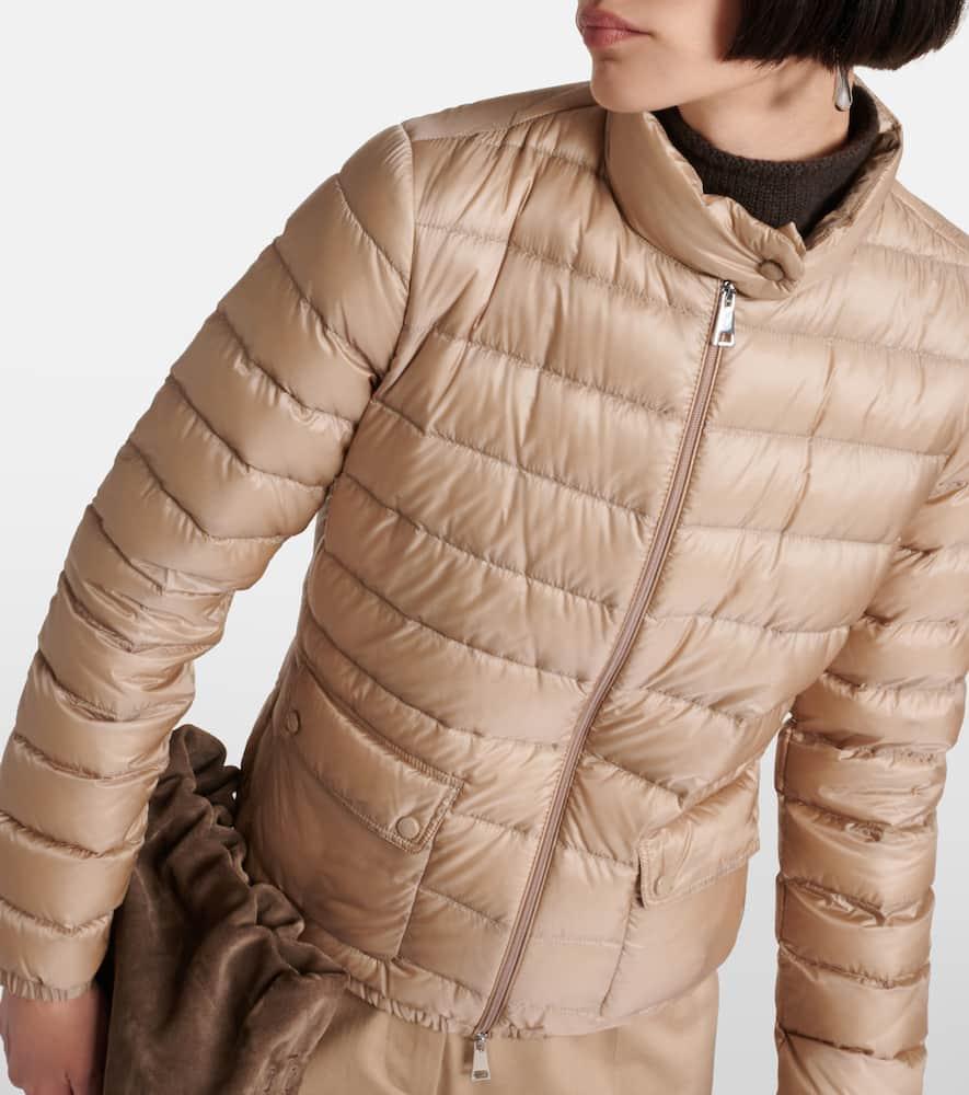 MONCLER Lans Down Jacket In Beige Product Image