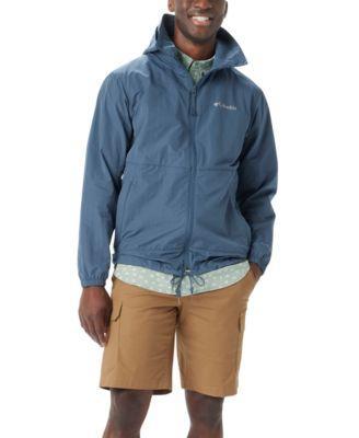 Mens Columbia Garside Packable Jacket With A Rapid Rivers Printed Short Sleeve Shirt Product Image