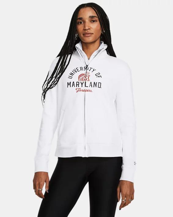 Womens UA Rival Fleece Collegiate Full-Zip Product Image