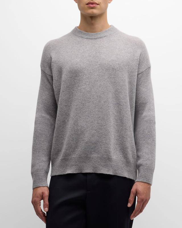 Mens Basic Cashmere Sweater Product Image