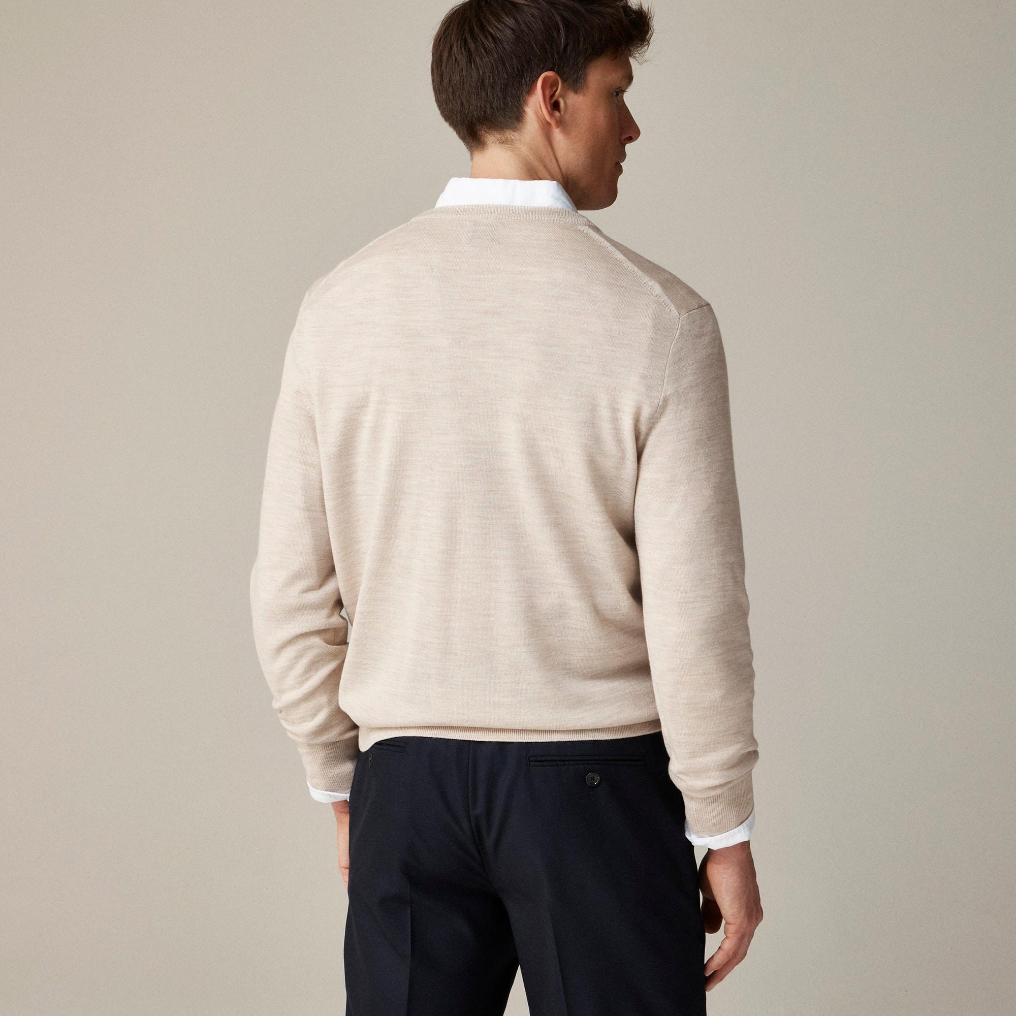 Merino wool V-neck sweater Product Image