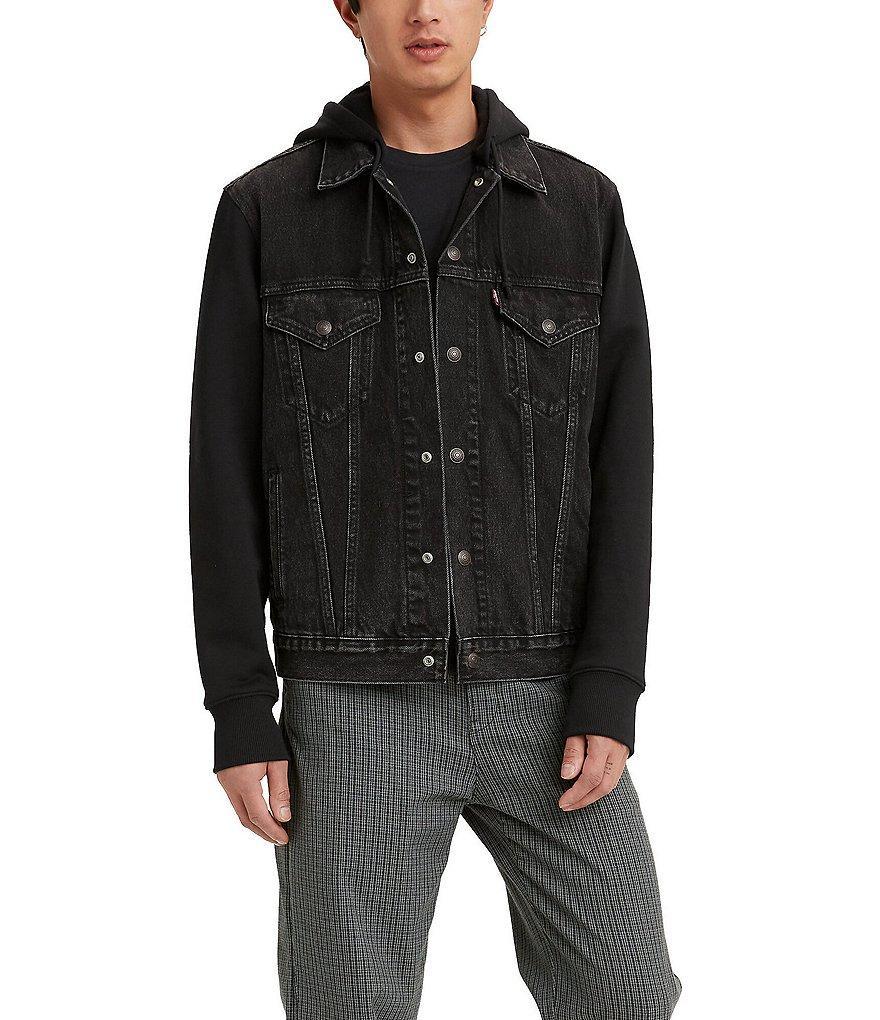 Levi's® Hybrid Hoodie V Denim Trucker Jacket Product Image