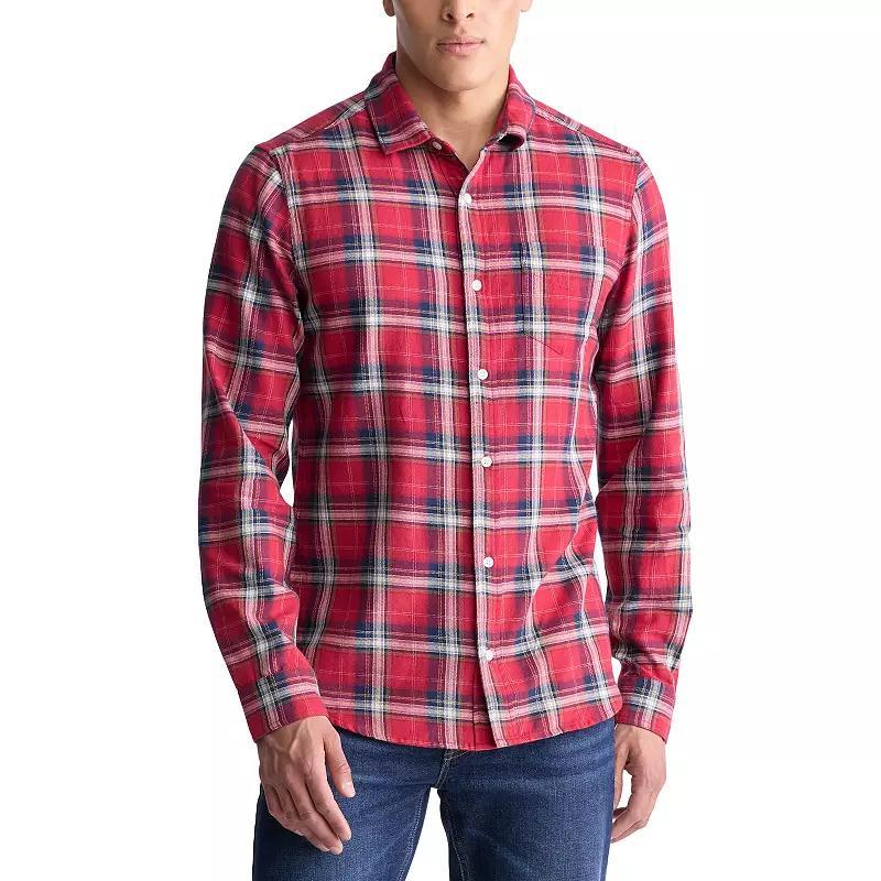 Mens Buffalo Jeans Flannel Black Plaid Product Image