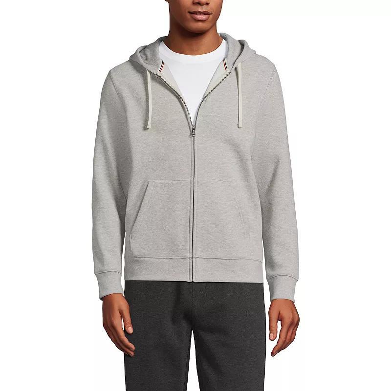 Mens Lands End Serious Sweats Long Sleeve Full Zip Hoodie Product Image