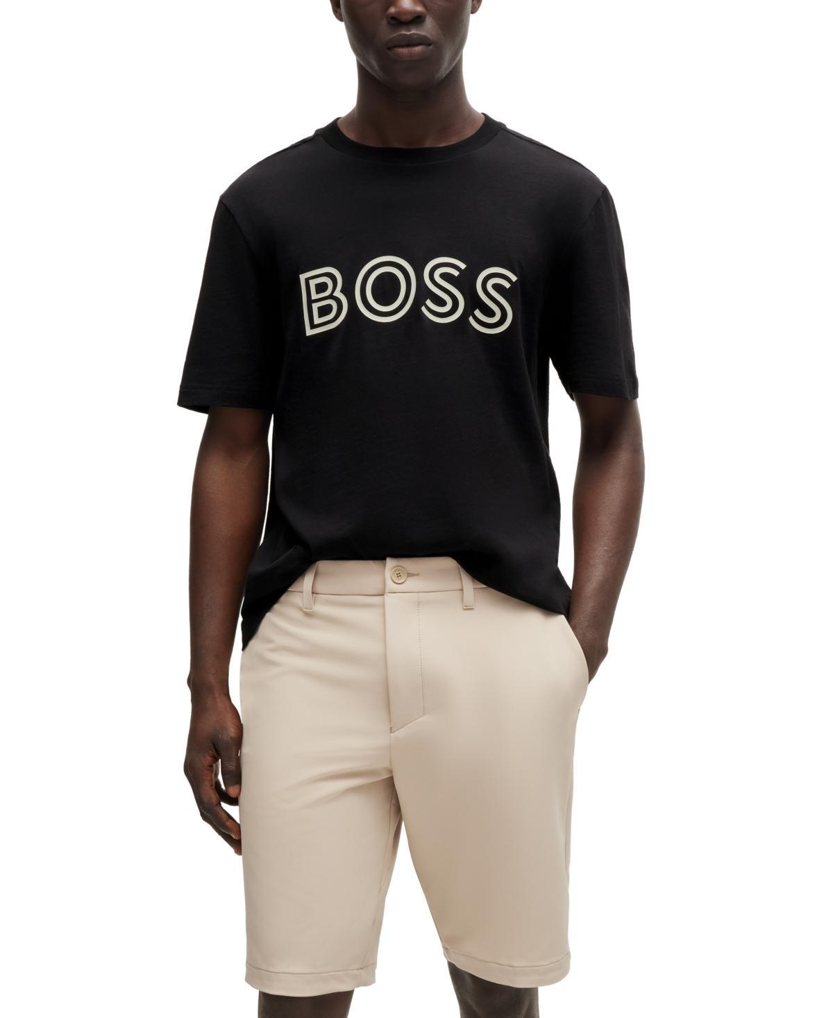 Boss by Hugo Boss Mens Logo Regular-Fit T-Shirt Product Image