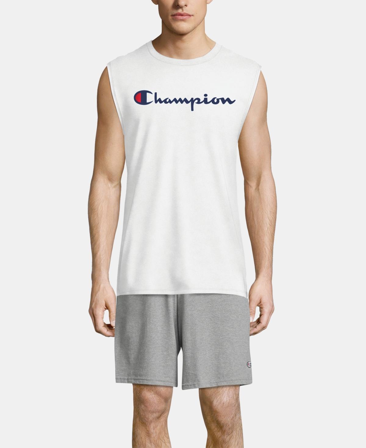 Mens Champion Logo Graphic Muscle Tee Product Image