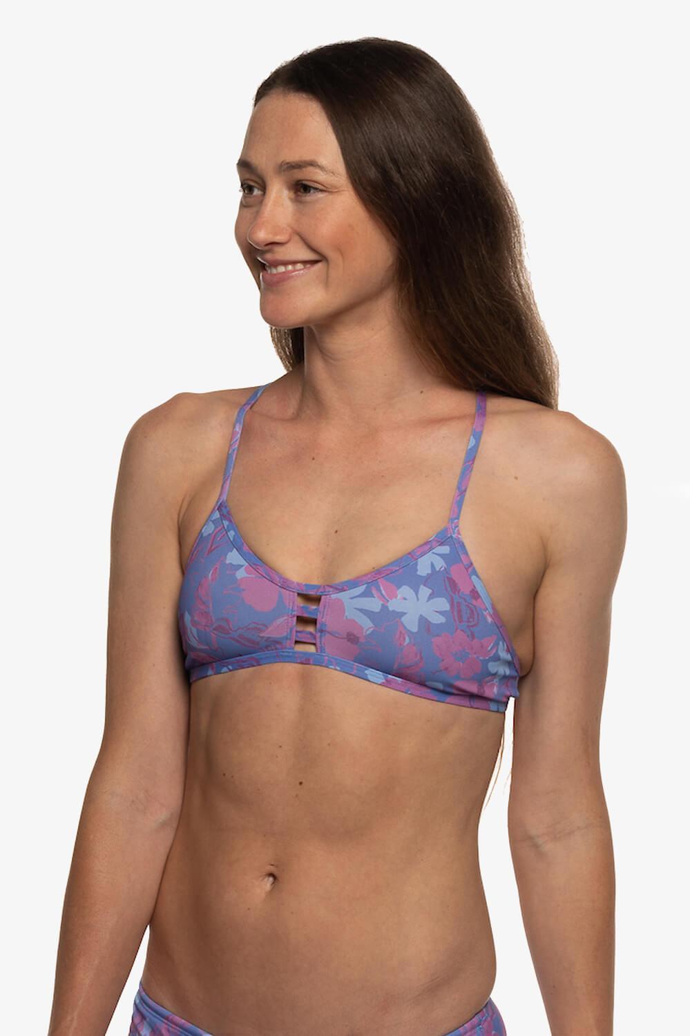 Tomcat Bikini Top - Hibiscus Female Product Image