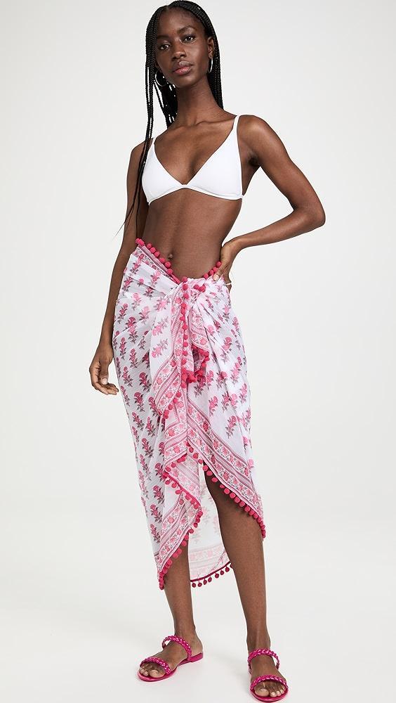 Playa Lucila Border Print Sarong | Shopbop Product Image