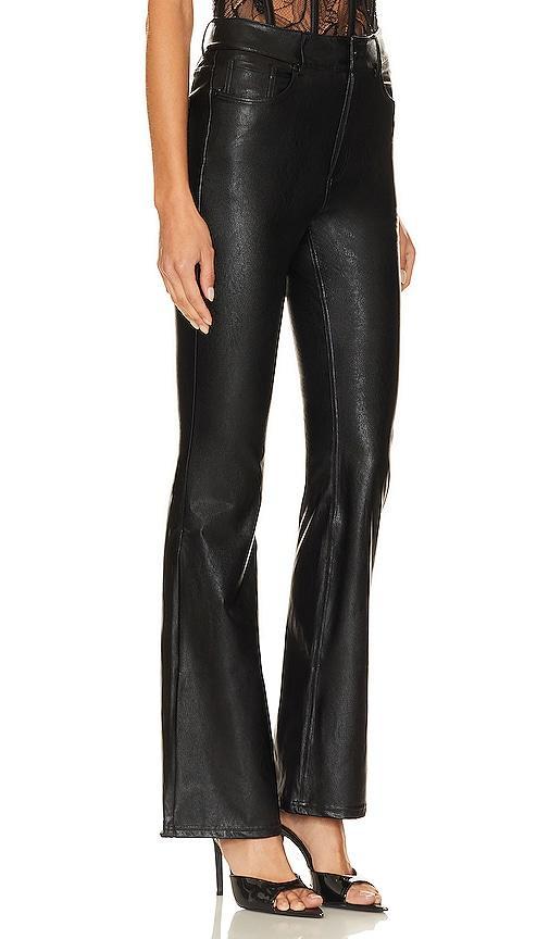 Commando Faux Leather Five-Pocket Flare SLG86 Women's Casual Pants Product Image