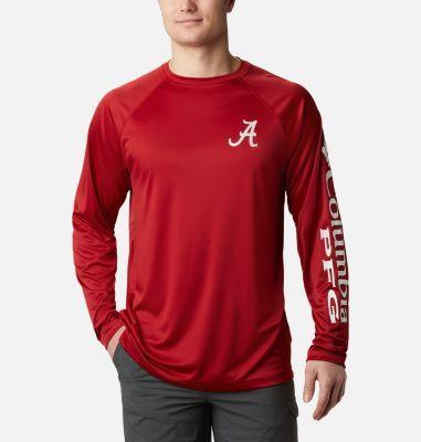 Columbia Men's Collegiate PFG Terminal Tackle Long Sleeve Shirt - Alabama- Product Image