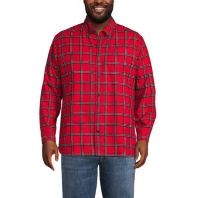 Big & Tall Traditional Fit Flagship Flannel Shirt Product Image