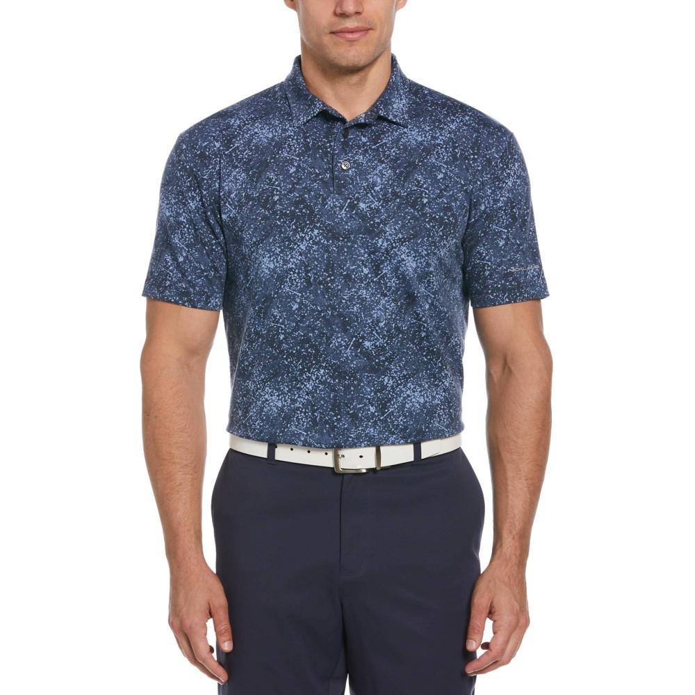 Jack Nicklaus Mens Abstract Polo Shirt - Navy Product Image