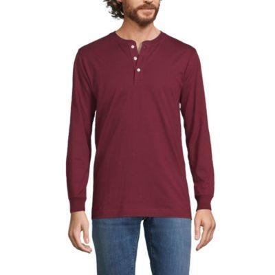 Mens Lands End Super-T Henley Product Image