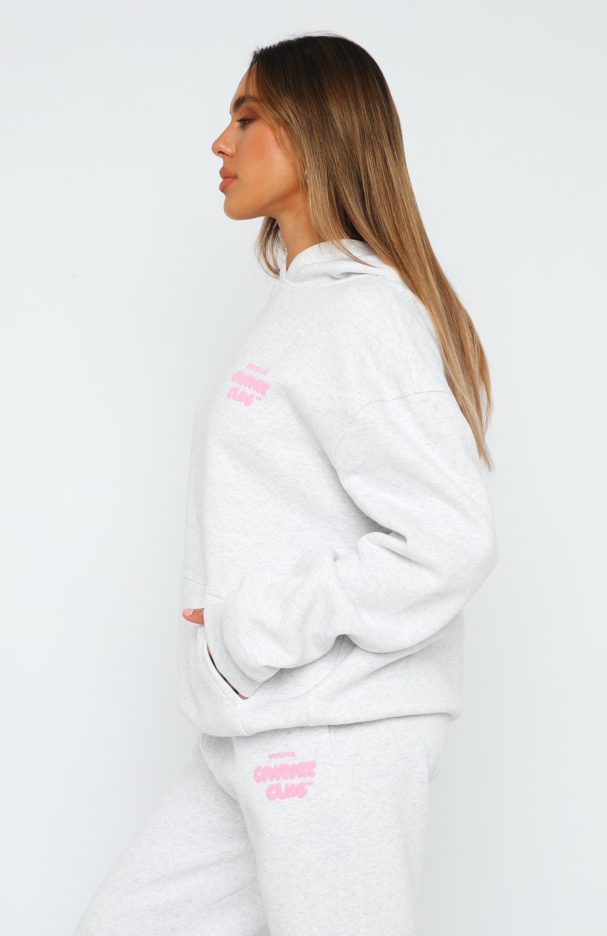 Comfort Club Oversized Hoodie Mist Product Image