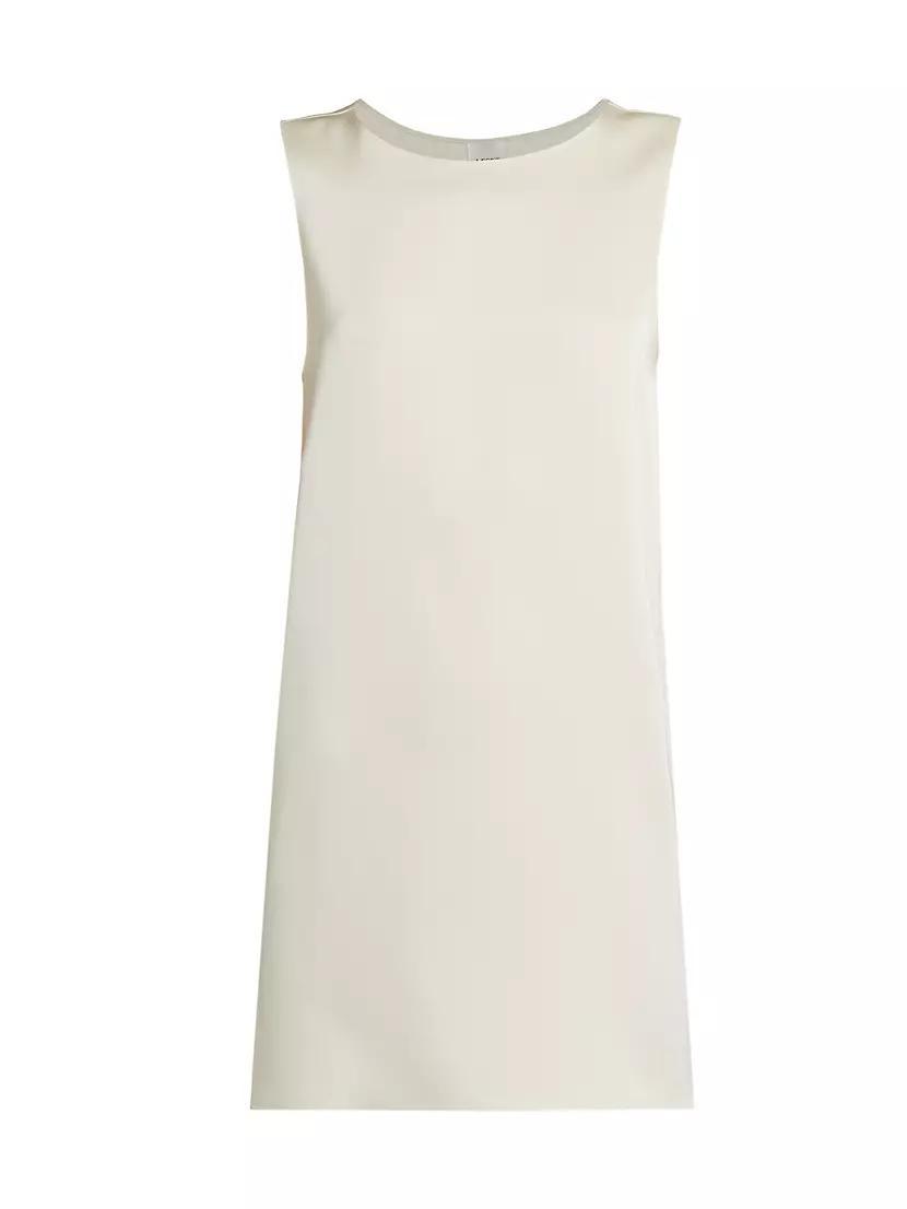 Barb Satin Sleeveless Minidress Product Image