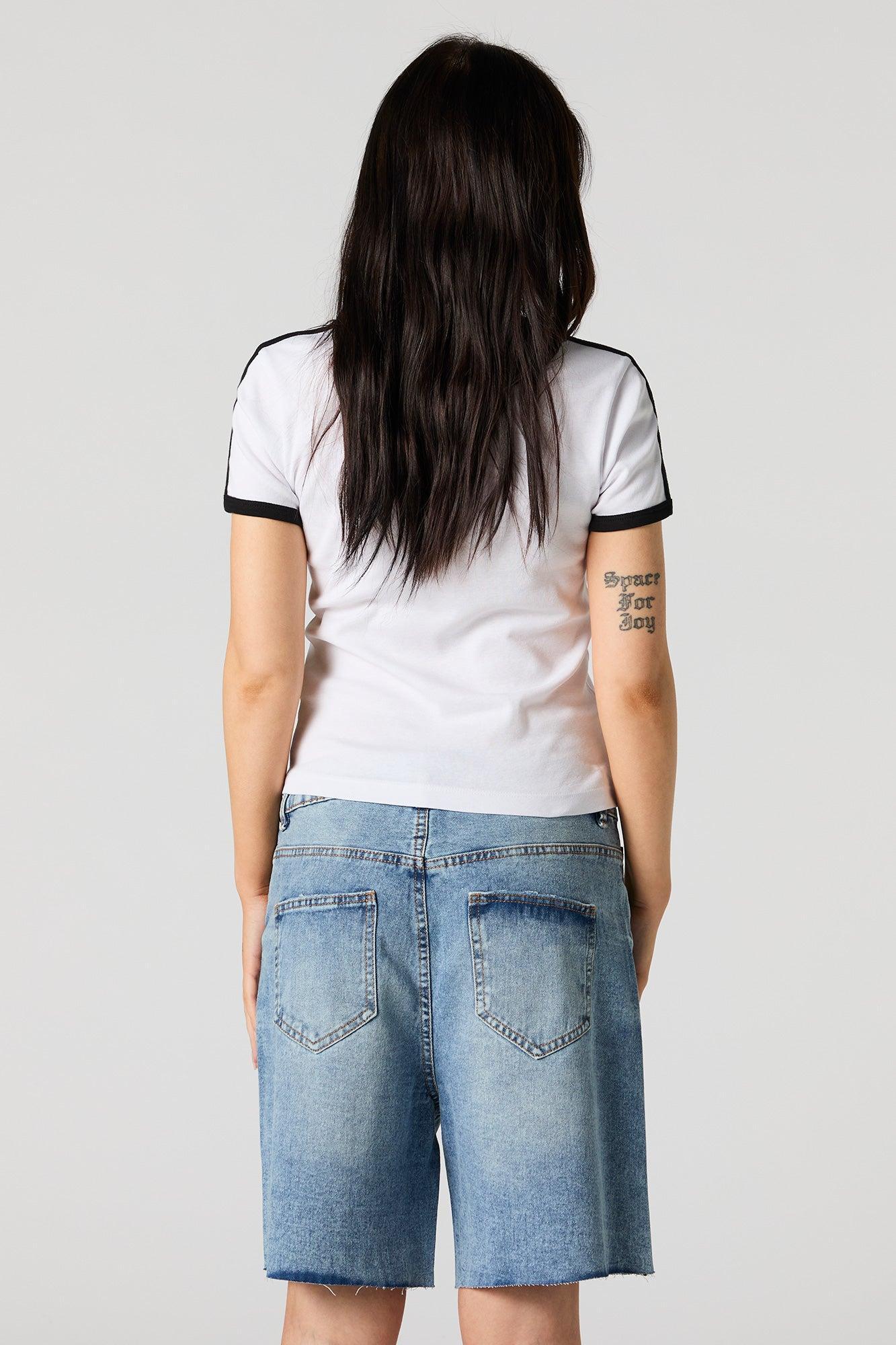 Longline Denim Short Female Product Image