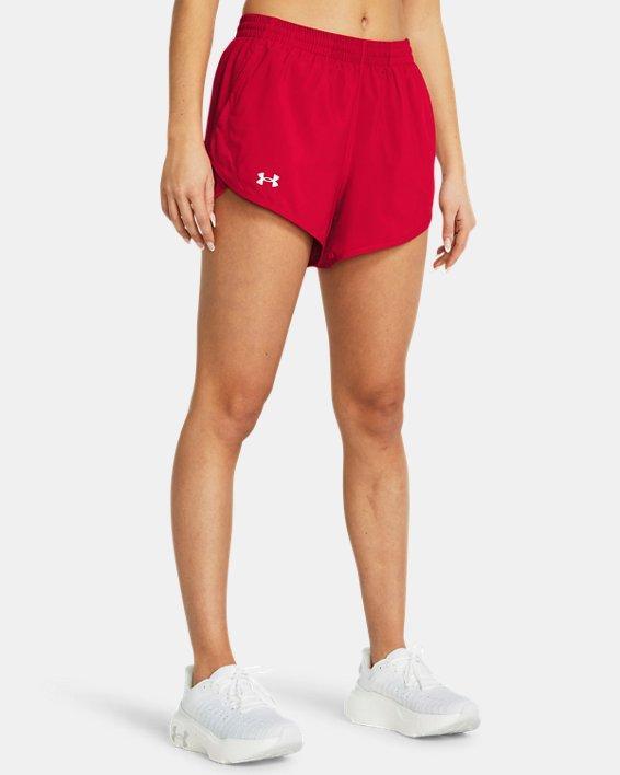 Womens Under Armour Fly-By Shorts Green Green Product Image