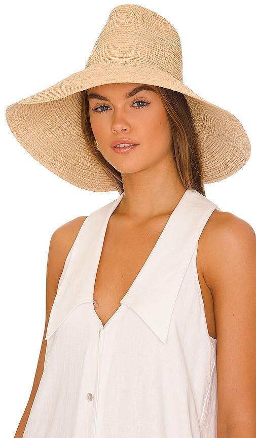 Tinsley Packable Raffia Wide-Brim Hat Product Image