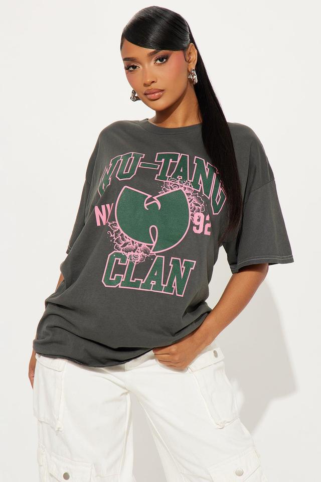 Wu Tang Clan Graphic Tee - Charcoal/combo Product Image