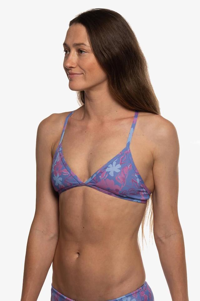 Triangle Bikini Top - Hibiscus Female Product Image