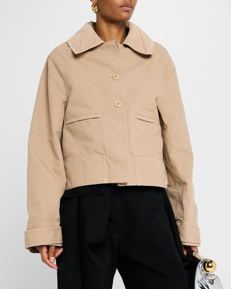 Cropped Workwear Jacket Product Image