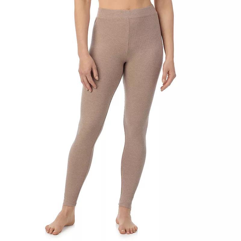 Womens Cuddl Duds Ribbed Stretch Leggings product image