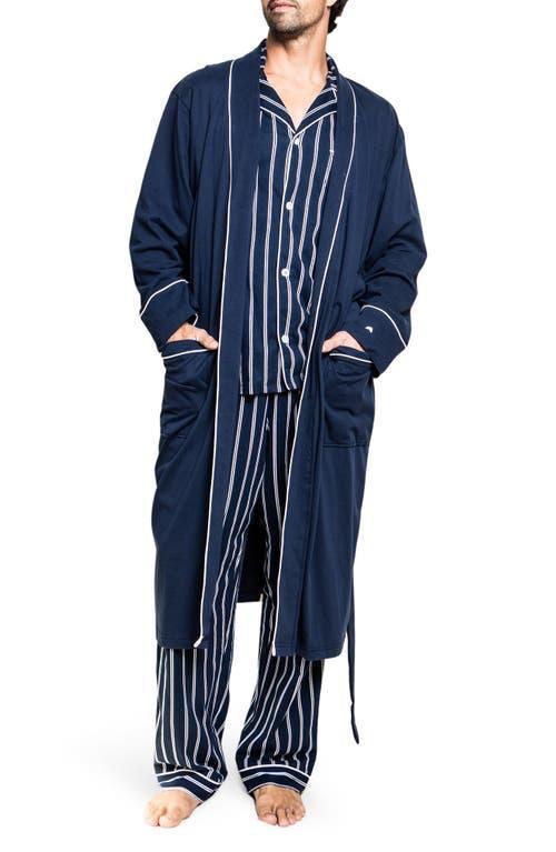 Petite Plume Mens Luxe Pima Cotton Robe Product Image