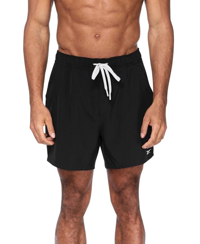 Reebok Mens Core Volley Four-Way Stretch Quick-Dry 5-1/2 Swim Trunks Product Image