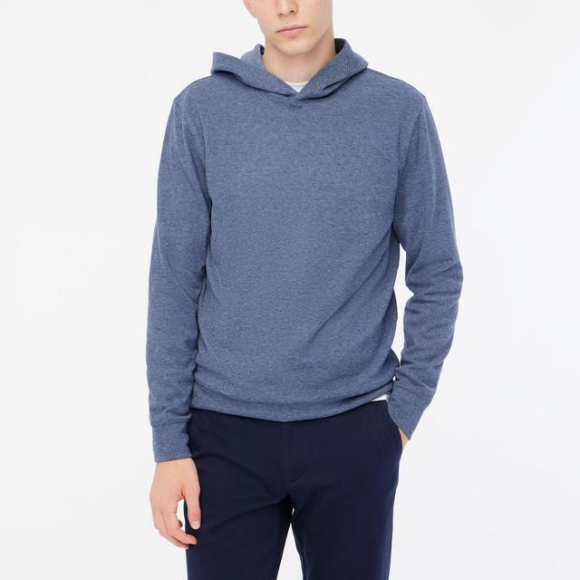 Knit twill hoodie Product Image